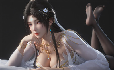 [372]精致AI绘画-完美世界-清漪-性感黑丝-晚漫-共享AI国漫精致绘画AI高清视频