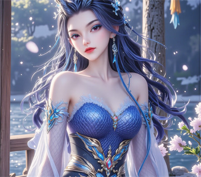 [855]精致AI绘画-哪吒闹海-敖闰-写真-晚漫-共享AI国漫精致绘画AI高清视频